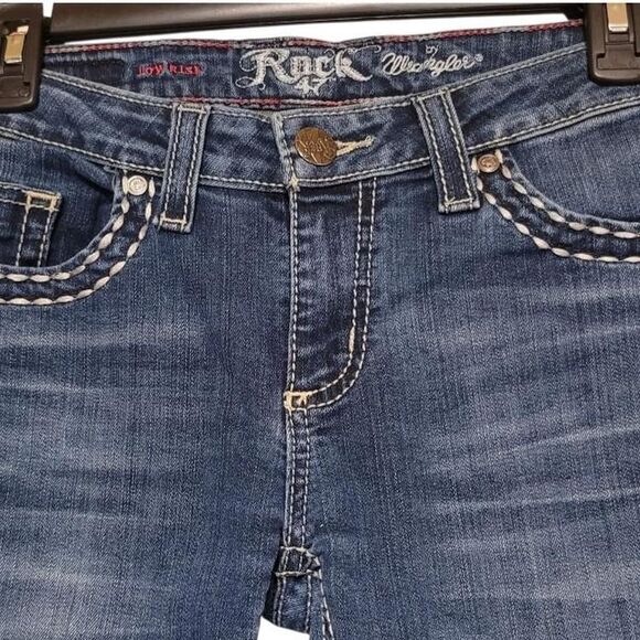 Rock 47 by Wrangler Low Rise Jeans 28W - Picture 2 of 6